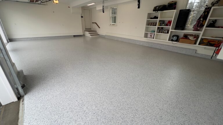 epoxy flake garage floor arlington ma