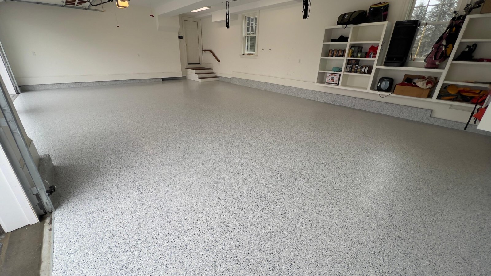 epoxy flake garage floor arlington ma