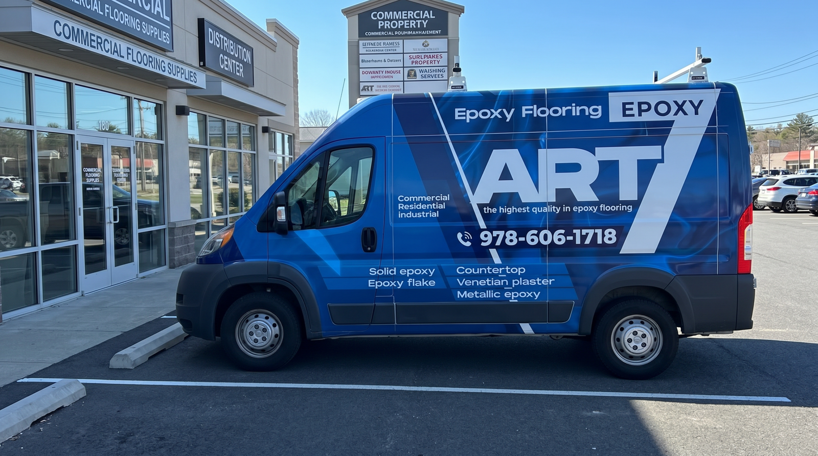 Derry NH epoxy flake garage floor installed by ART 7 EPOXY
