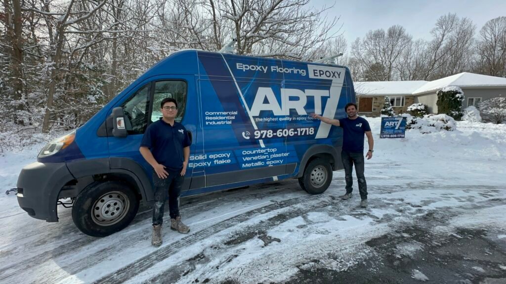 epoxy flake garage floor merrimack nh
