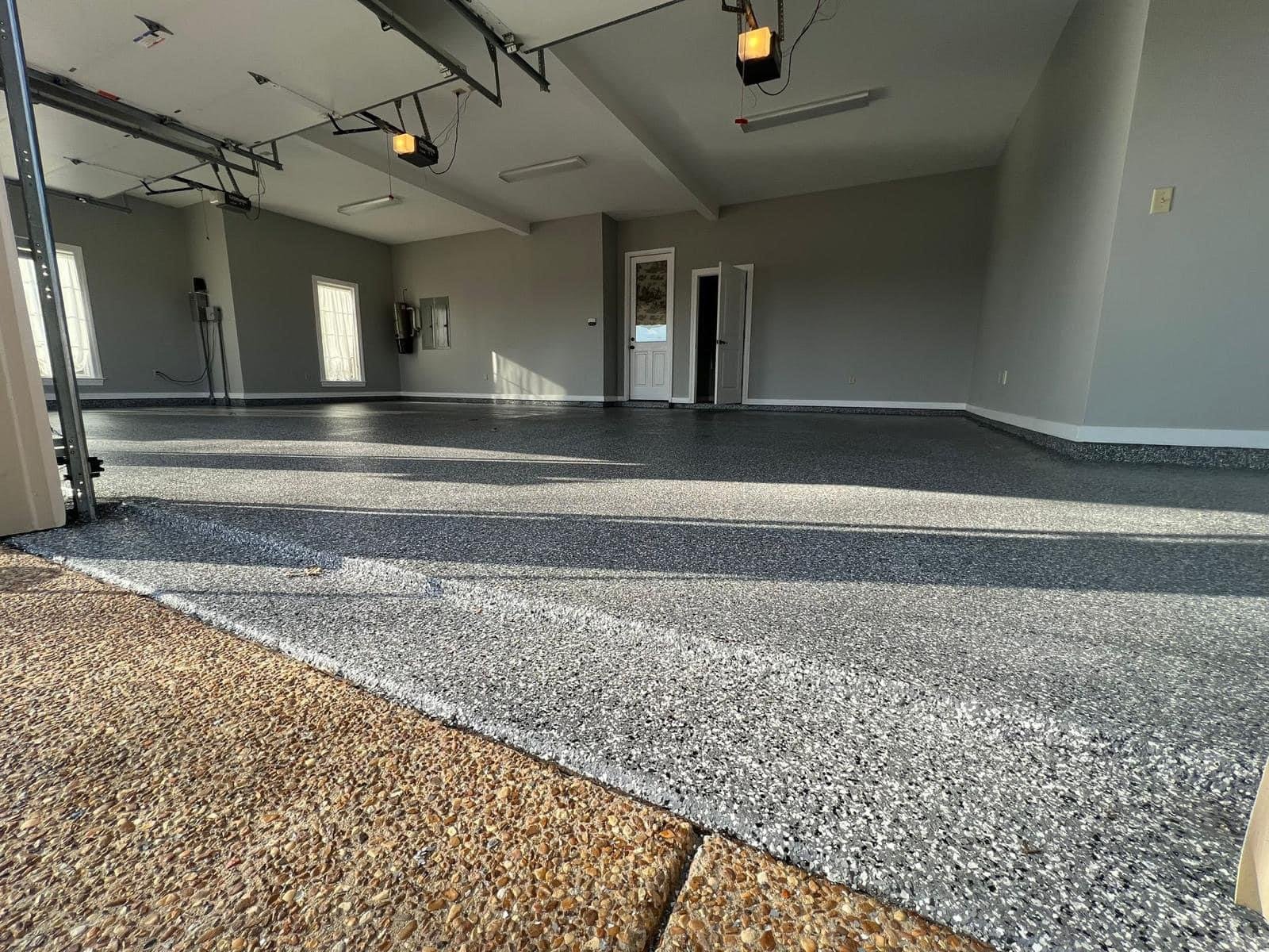 flake garage floor colors belmont ma sample installation